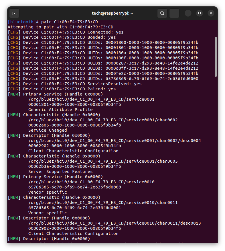 systemctl status bluetooth